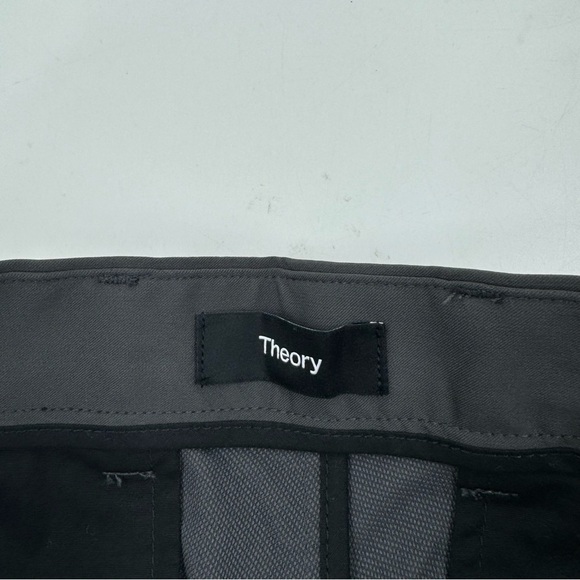 Theory Zaine Straight Leg Trousers/ Pants - Picture 6 of 13